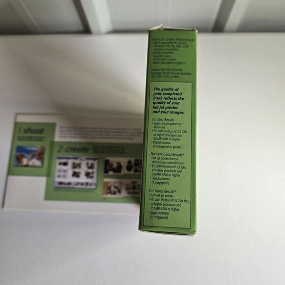 Epson StoryTeller‎ Photo Book Creator Kit 5x7 10 Page Book Software CD - Picture 4 of 5